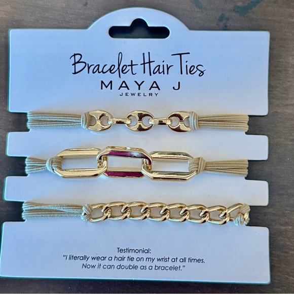 Maya J Accessories - Maya J Bracelet Hair Ties